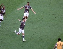 En la prórroga, Fluminense marcó el tanto del campeonato a los 99 minutos por intermedio del potente remate de Kennedy. EFE / F. Motta