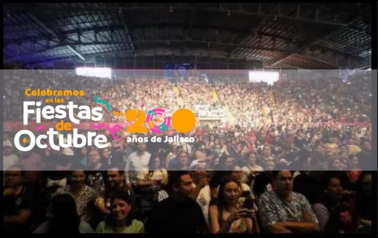 Las Fiestas de Octubre 2023 cierran con concierto al 2x1. EL INFORMADOR / ARCHIVO