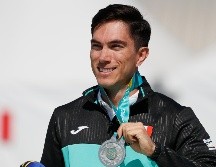 Jorge Luis se quedó con la plata de la prueba de los 200 metros contrarreloj. EFE/ C. Ortega.