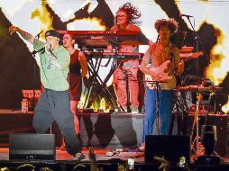 Residente causó furor entre los asistentes al último concierto de este año en las Fiestas de Octubre. EL INFORMADOR/ H. Figueroa