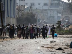 Al menos 4 mil niños gazatíes ha muerto en medio de este enfrentamiento. EFE / M. SABER