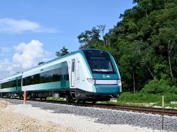 El Tren Maya recorrerá el sureste de México. TWITTER/@TrenMayaMX