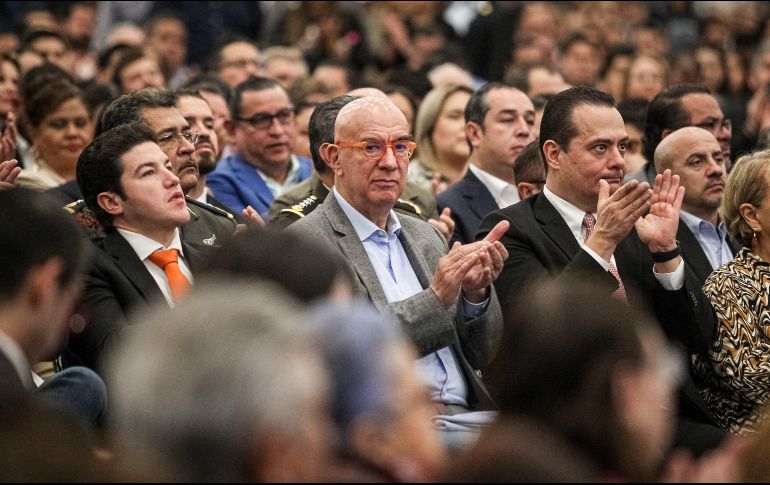 El dirigente nacional de Movimiento Ciudadano, Dante Delgado. EL INFORMADOR/ H. Figueroa