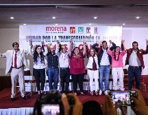 La mega alianza que conformaron los partidos Morena, Partido Verde, Partido del Trabajo, Hagamos y Futuro. EL INFORMADOR / H. Figueroa