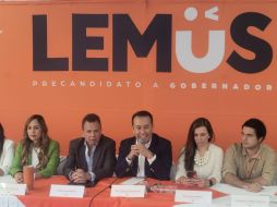 Lemus dijo que deberán mostrar humildad y solicitó el apoyo de todos los integrantes de Movimiento Ciudadano para recorrer todos los municipios del estado y hacer frente a las elecciones del próximo año. ESPECIAL
