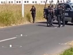 Los indicios recolectados en el lugar fueron recolectados para continuar con las investigaciones. ESPECIAL/ X @inseguridadjal