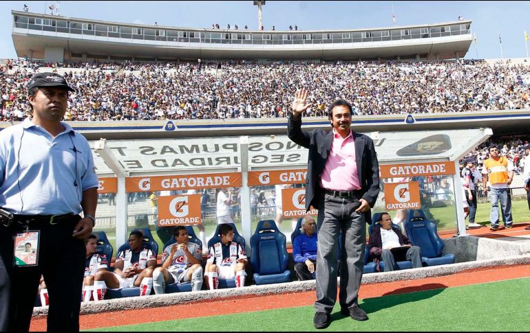 Hugo Sánchez tiene más de 10 años sin dirigir. NOTIMEX/Archivo