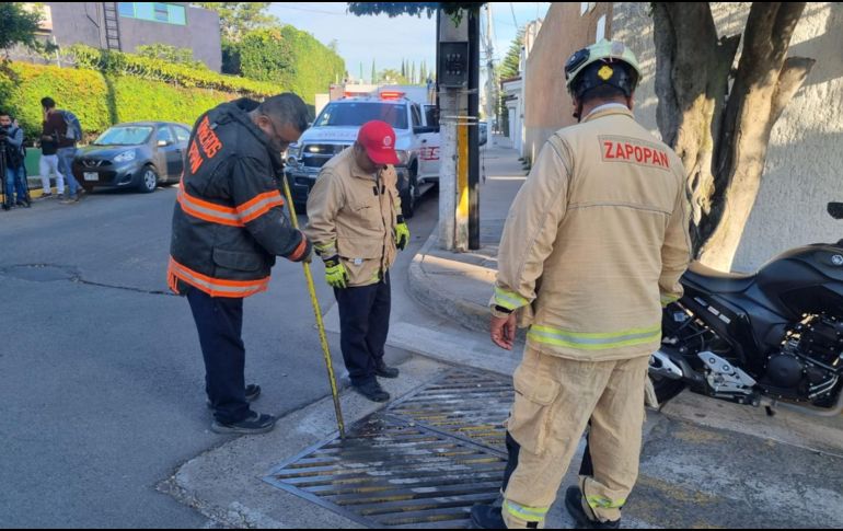 El ayuntamiento de Guadalajara aclaró que no se ha localizado alguna sustancia en la red de drenaje. EL INFORMADOR/ J. Velazco