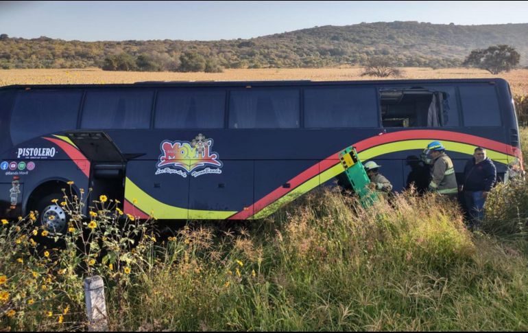 El autobús se dirigía hacia Chapalilla, en el estado de Nayarit. ESPECIAL