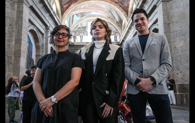 Se trata del efecto de realidad aumentada XR Cabañas, desarrollado por la empresa digital tapatía Synergy Studio, proyecto que forma parte de la primera ruta urbana de realidad aumentada en el mundo. EL INFORMADOR / H. Figueroa