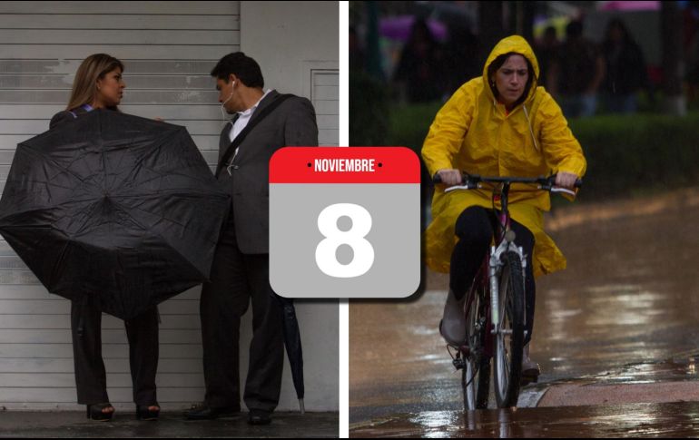 Las lluvias muy fuertes a intensas estarán acompañadas con rachas de viento, descargas eléctricas y posible caída de granizo. NTX / ARCHIVO