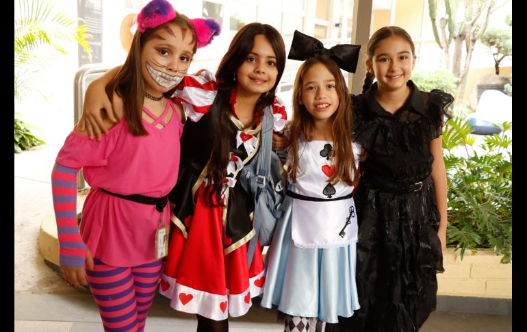 Sofia García Méndez, Renata Buenrostro, Angie Moreno y Mia Victoria Gamero. GENTE BIEN JALISCO/ Claudio Jimeno