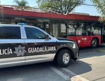 Una unidad de la Línea 3 fue asaltada esta mañana. ESPECIAL / POLICIA DE GUADALAJARA