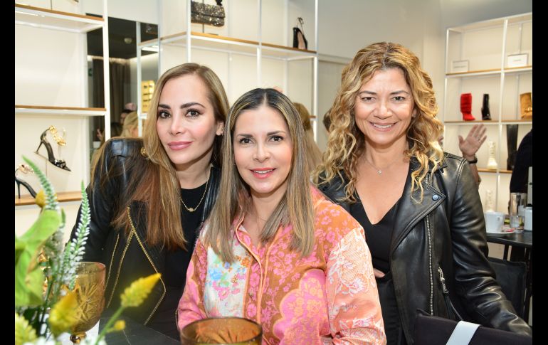Isabel Félix, Karina Favela e Indra Rivera. GENTE BIEN JALISCO/ Marifer Rached