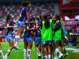 Chivas Femenil sacó la primera victoria en esta fase de eliminatorias. IMAGO7.