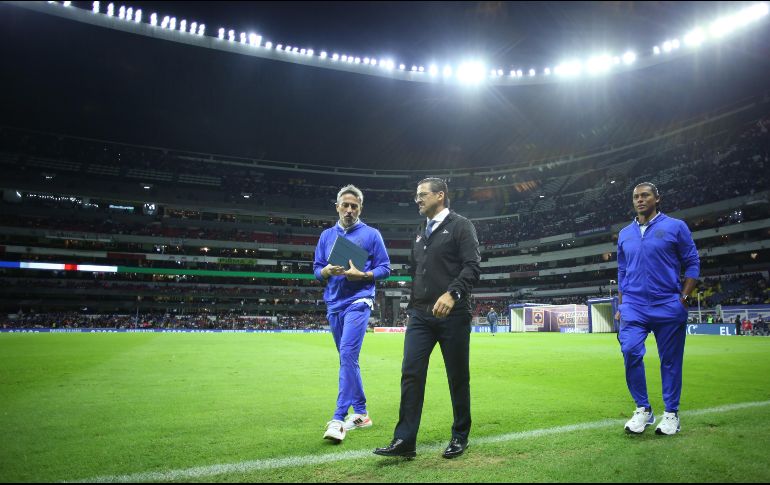 Joaquín Moreno no pudo sacar a flote a La Máquina y verán la Liguilla por televisión. IMAGO7/A. Guevara