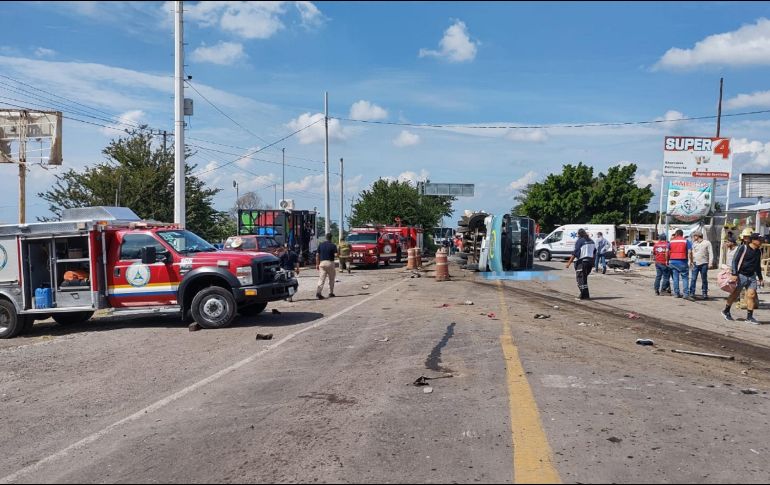 Al sitio se presentaron autoridades municipales y elementos de Protección Civil. CORTESÍA / PC JALISCO