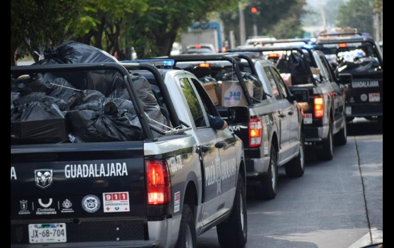 Los donativos fueron entregados al Centro de Acopio ubicado en las oficinas generales del DIF Guadalajara, en General Eulogio Parra 2539, en la Colonia Lomas de Guevara. CORTESÍA