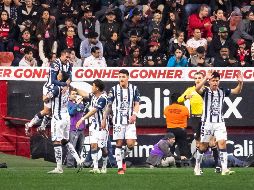 Erick Sánchez hizo los tres goles del Pachuca. IMAGO7/A. Gutiérrez