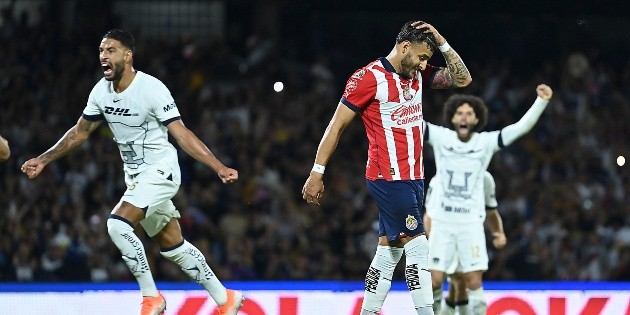 Chivas ve la derrota frente a Pumas en la &uacute;ltima jornada del torneo