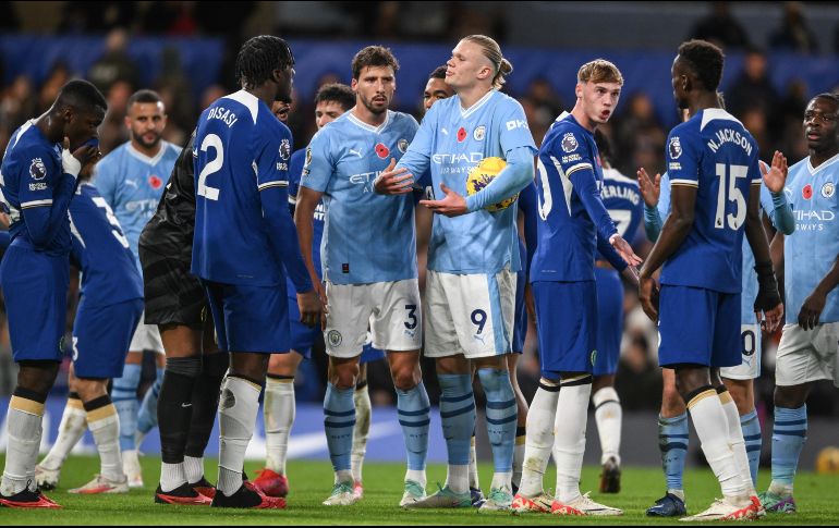 Manchester City y Chelsea protagonizaron un duelo espectacular de principio a fin. EFE/ D. HAMBURY.