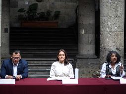 Mariana Fernández, regidora de Morena en Guadalajara, explicó que en el proceso de selección para el precandidato a la gubernatura se tuvo que definir por cuestión de género. EL INFORMADOR / H. FIGUEROA