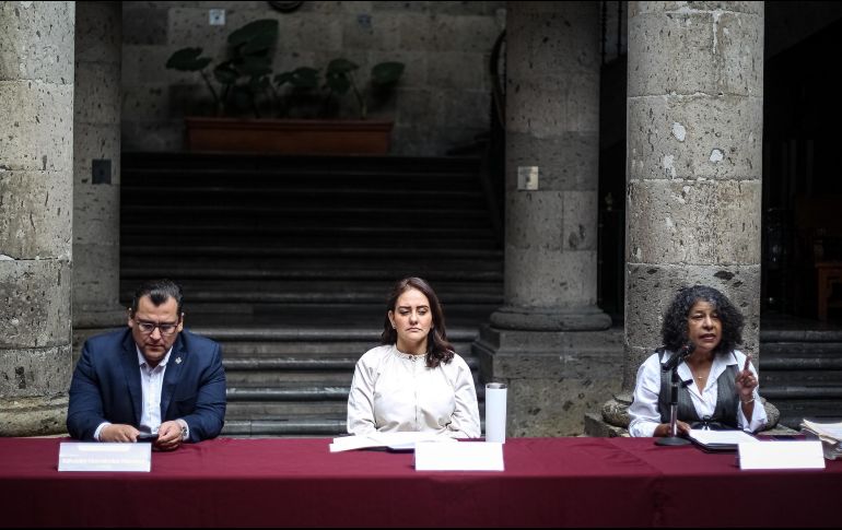 Mariana Fernández, regidora de Morena en Guadalajara, explicó que en el proceso de selección para el precandidato a la gubernatura se tuvo que definir por cuestión de género. EL INFORMADOR / H. FIGUEROA