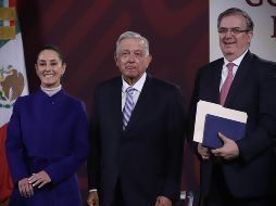 Ebrard anunció que se quedará en Morena. SUN/ ARCHIVO