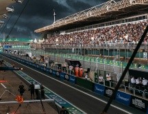 Los monoplazas tendrán que lidiar con el frío intenso. ESPECIAL/ @F1LasVegas