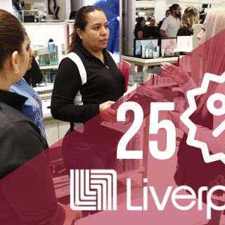 Liverpool: Hasta 25% de descuento en skincare