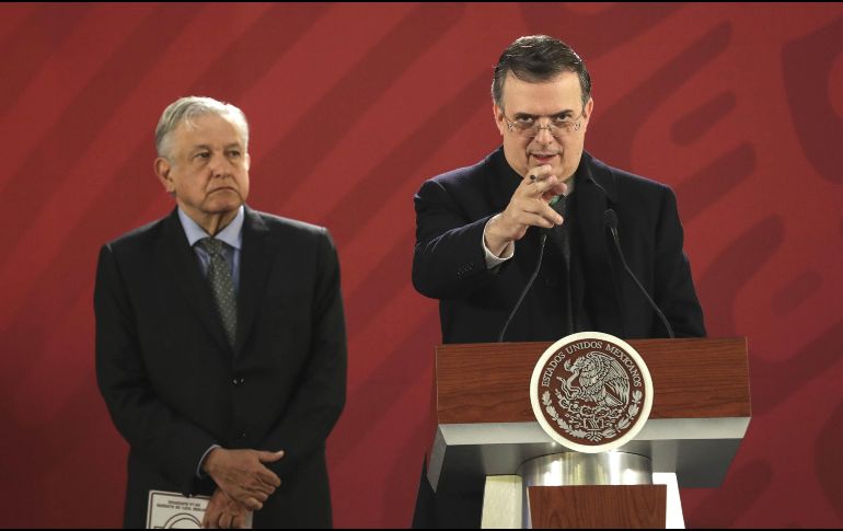 López Obrador dijo que con la decisión que tomó, Marcelo Ebrard, demostró 