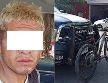 Luego de una revisión, los oficiales le hallaron al sujeto una navaja. CORTESÍA / POLICÍA DE GUADALAJARA