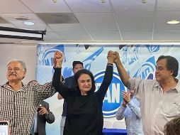 Idolina afirmó que esta es una ocasión muy especial para las mujeres jaliscienses que tienen aspiraciones de estar al frente del Estado. ESPECIAL