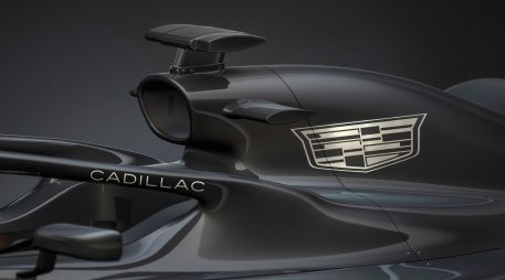 Detalle del bólido Andretti Cadillac F1 con el que Cadillac pretende participar en la máxima categoría del automovilismo. EFE/GM