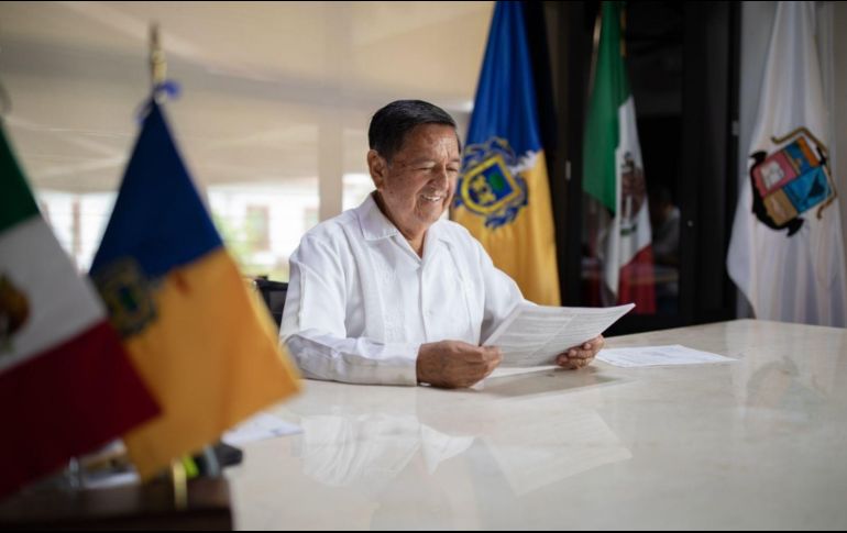 El Profe Michel cumplió con lo que había declarado públicamente respecto a su intención de buscar la reelección a fin de continuar con la transformación del municipio de Puerto Vallarta en el trienio 2024-2027. ESPECIAL 