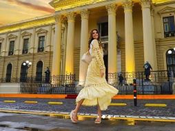 La mexicana Melissa Flores buscará entrar al Top. 20 rumbo a la final de Miss Universo 2023.  ESPECIAL / Facebook Mexicana Universal Organización