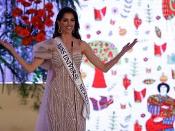 Melissa Flores buscará convertirse en la cuarta Miss Universo mexicana. EFE / Rodrigo Sura