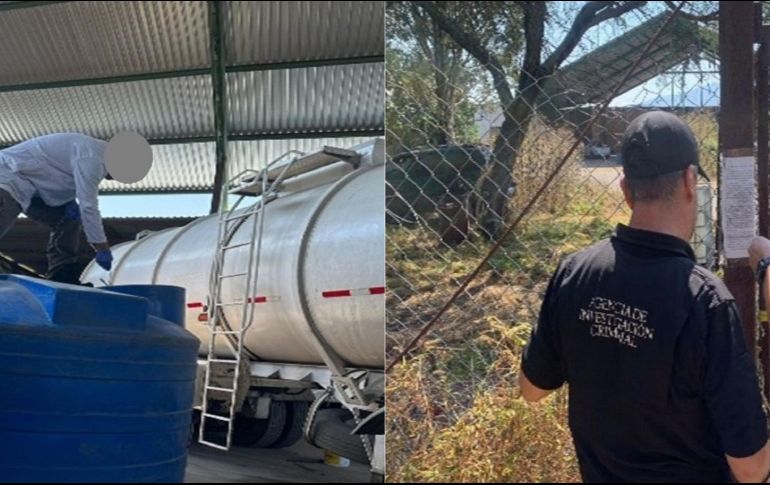 El inmueble y lo asegurado fueron puestos a disposición del Ministerio Público Federal en Jalisco. CORTESÍA / FGR JALISCO