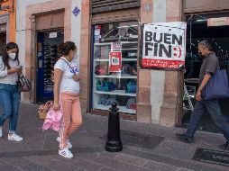 Para este Buen Fin 2023, los comercios participantes contarán con distintivos en sus puertas. SUN/ARCHIVO.