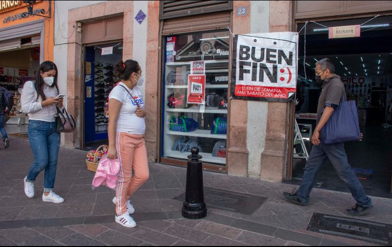 Para este Buen Fin 2023, los comercios participantes contarán con distintivos en sus puertas. SUN/ARCHIVO.