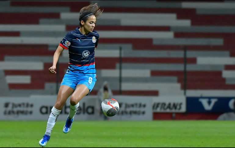 Carolina Jaramillo firmó contrato hasta el 2026 con Chivas Femenil. IMAGO7.
