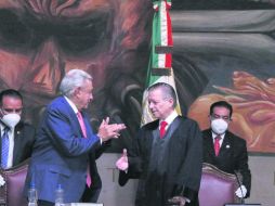 El presidente Andrés Manuel López Obrador, envió al Senado la terna de mujeres para sustituir al ex ministro Arturo Zaldívar. SUN.