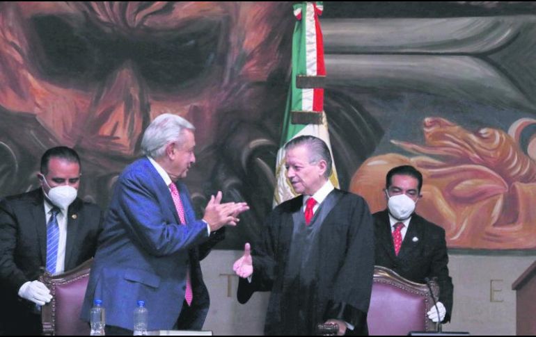 El presidente Andrés Manuel López Obrador, envió al Senado la terna de mujeres para sustituir al ex ministro Arturo Zaldívar. SUN.