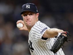 Gerrit Cole tuvo el mejor registro de carreras limpias admitidas de la Liga Americana. AP/A. Hunger