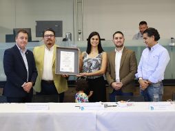 La jefa de Gabinete del ayuntamiento de Zapopan, Paulina Torres, explicó que en el periodo 2018-2021, el municipio obtuvo la Certificación SARE por dos años. CORTESÍA / GOB. DE ZAPOPAN