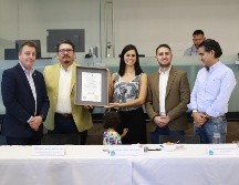 La jefa de Gabinete del ayuntamiento de Zapopan, Paulina Torres, explicó que en el periodo 2018-2021, el municipio obtuvo la Certificación SARE por dos años. CORTESÍA / GOB. DE ZAPOPAN