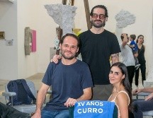 Carlos Guizar, Curro Borrego y Almudena Vallarta. GENTE BIEN JALISCO/ Jorge Soltero