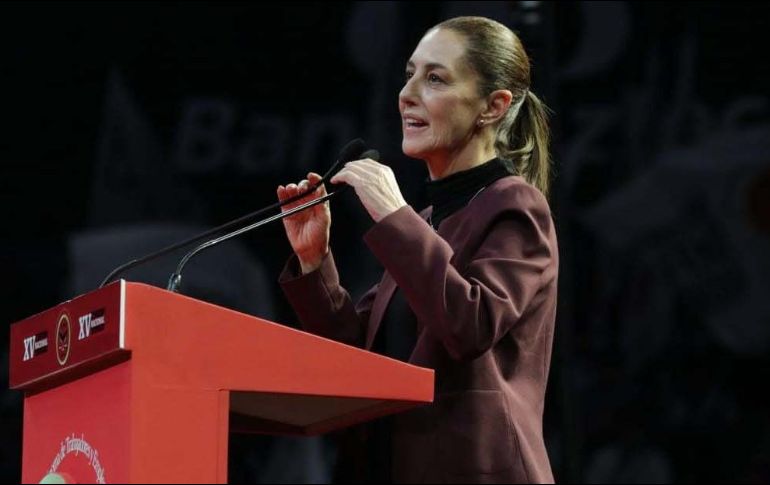 Claudia Sheinbaum publicó una misteriosa fotografía con la que informaría que se casa con su novio Jesús María Tarriba Unger. SUN / D. S. Sánchez