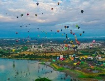 El Festival Internacional del Globo de Guanajuato es uno de los eventos más importantes de aerostación en el mundo. CORTESÍA