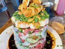Torre de mariscos, ideal para compartir. ESPECIAL